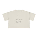 You Can Rely on People — Back Story Crop Tee