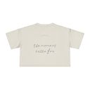 God Is Whatever — Back Story Crop Tee