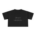 God Is Whatever — Back Story Crop Tee