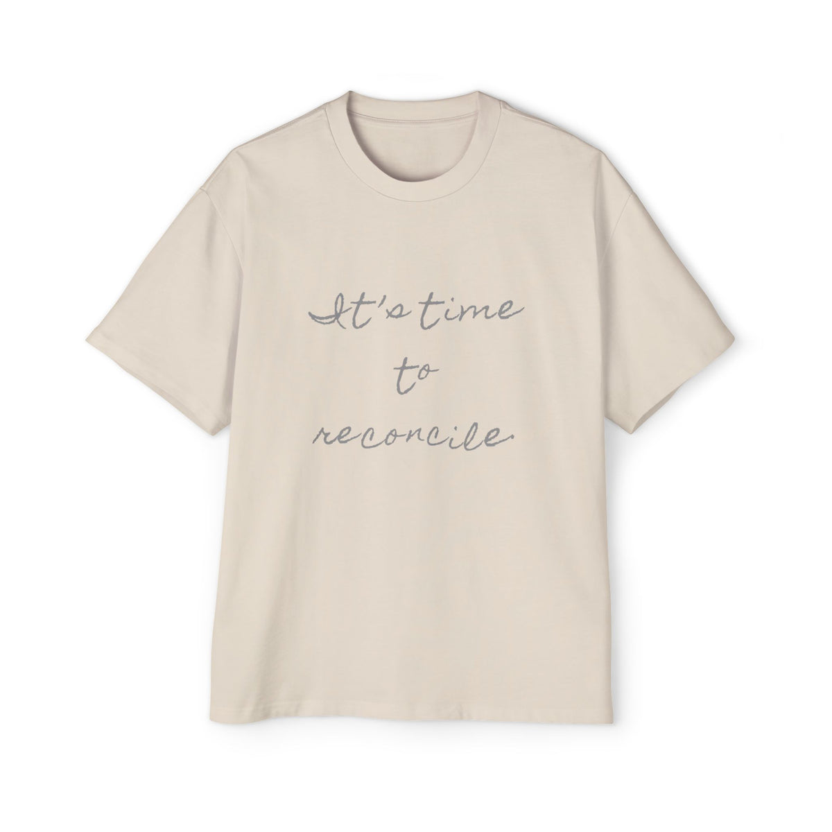 It's Time to Reconcile — Back Story Tee