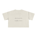 Success Requires — Back Story Crop Tee
