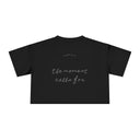 God Is Whatever — Back Story Crop Tee