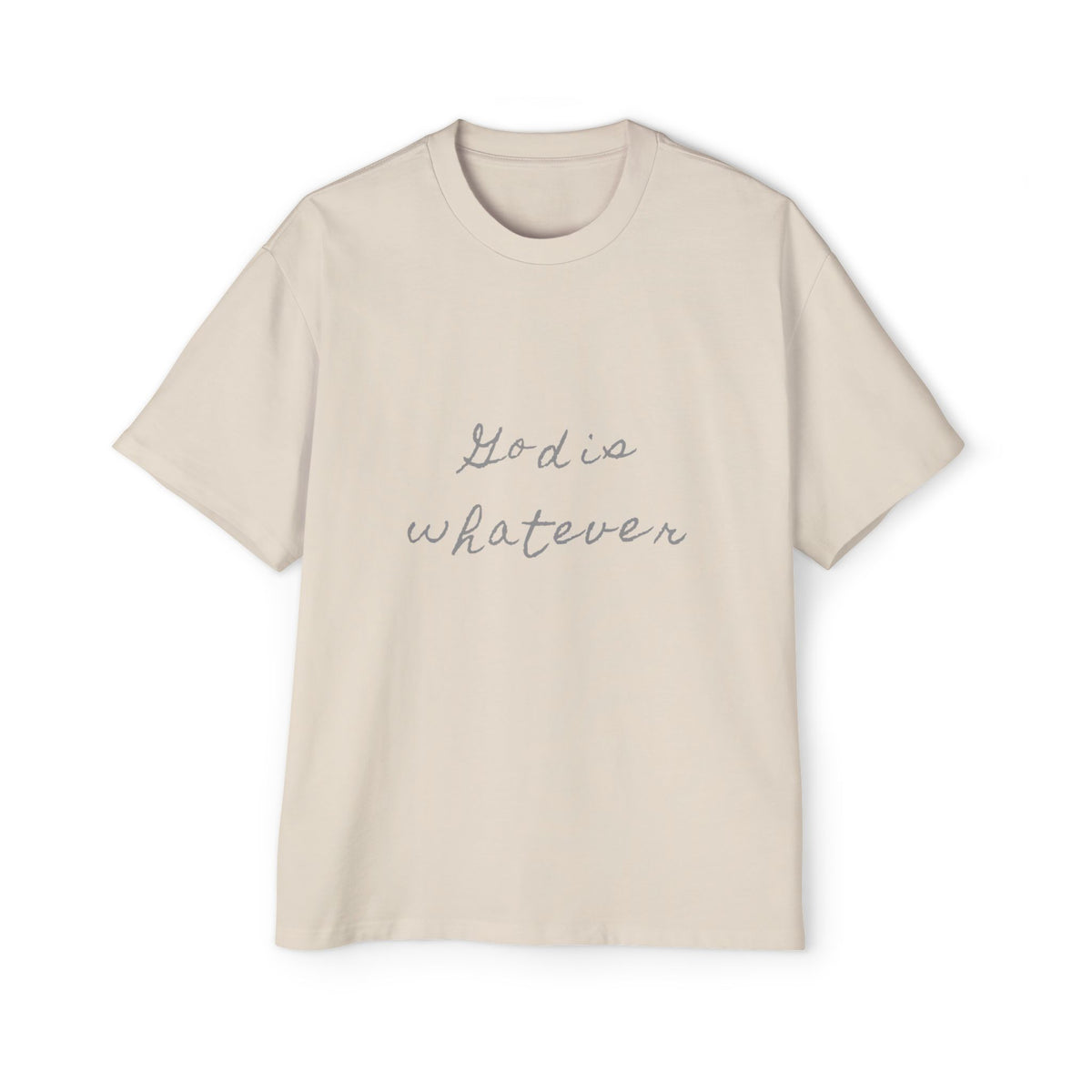 God Is Whatever — Back Story Tee