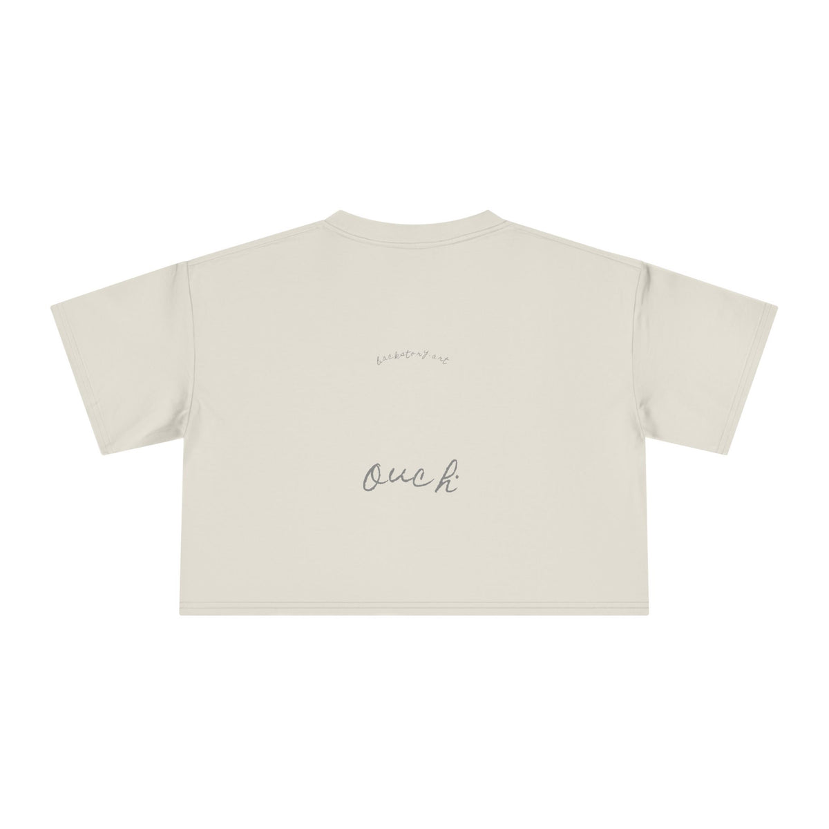 Impact Driven — Back Story Crop Tee