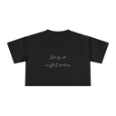 God Is Whatever Stutter — Back Story Crop Tee