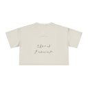 For a Long Time I Blamed My Parents — Back Story Crop Tee