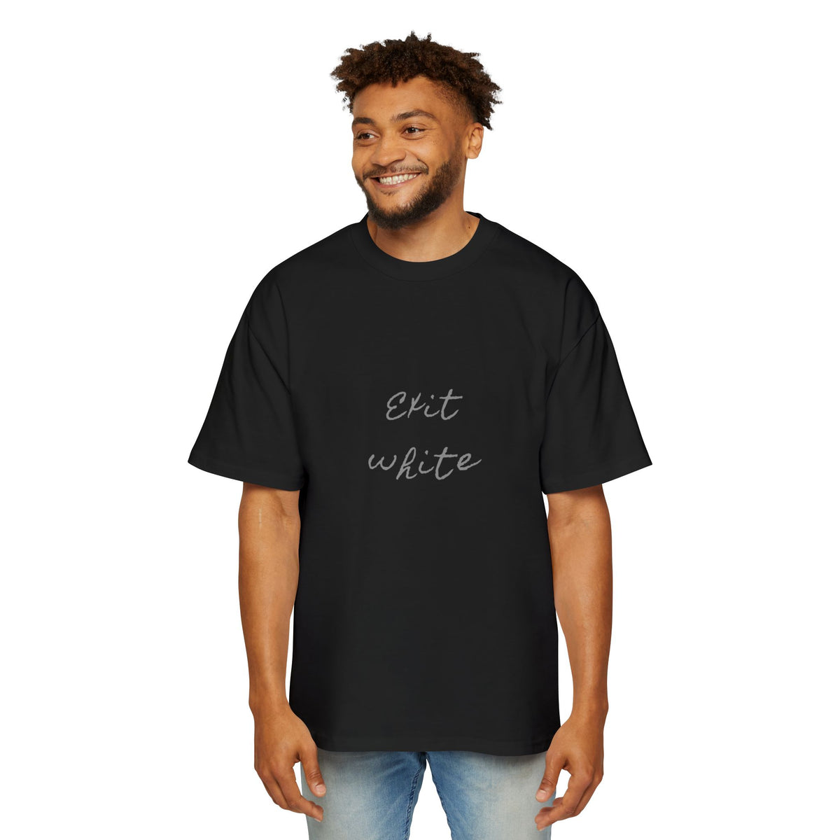 Exit White — Back Story Tee