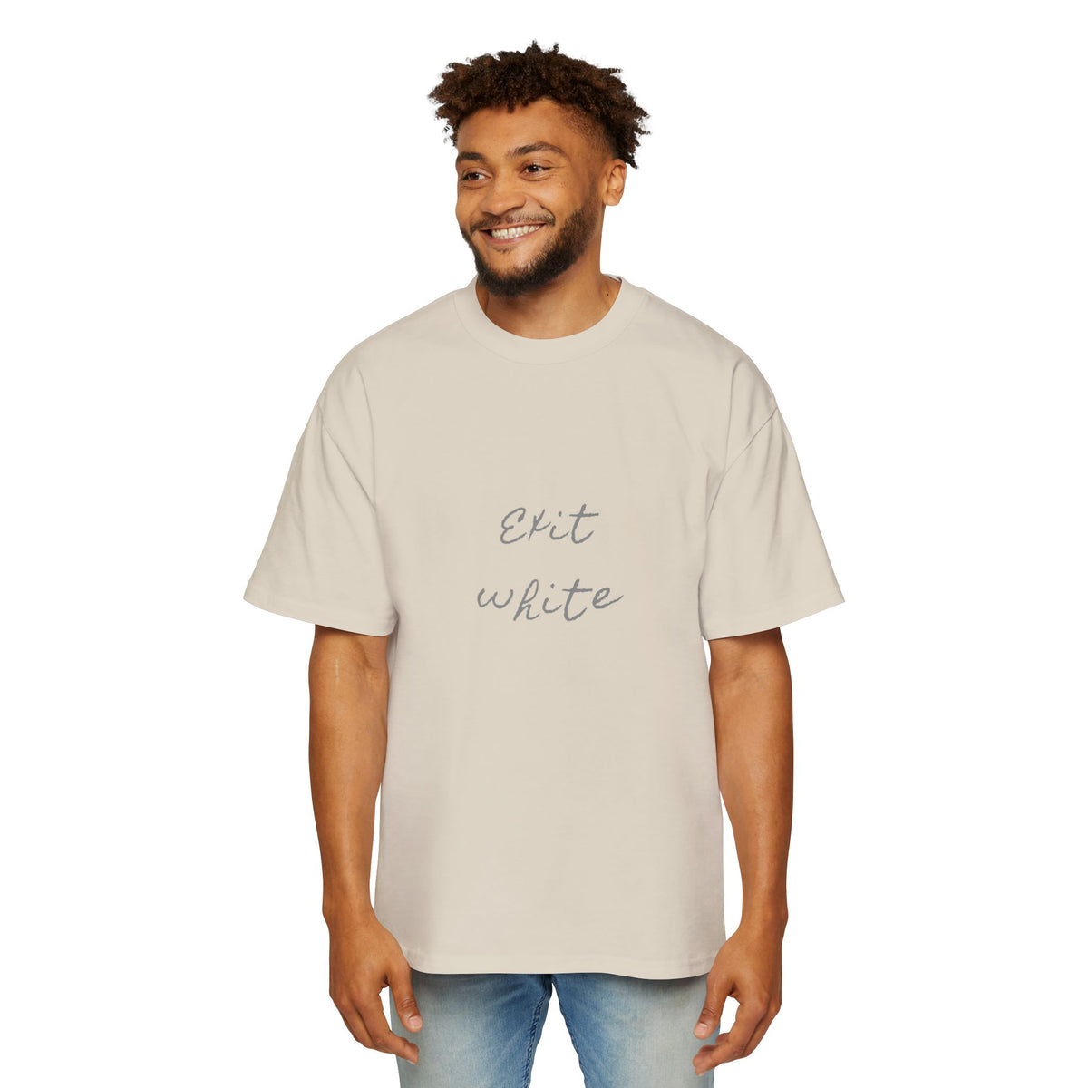 Exit White — Back Story Tee