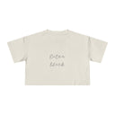 Enter Black — Back Story Crop Tee