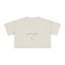 Imagine Your Smile in My Eyes. — Back Story Crop Tee