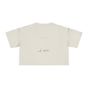 Imagine a World Where — Back Story Crop Tee